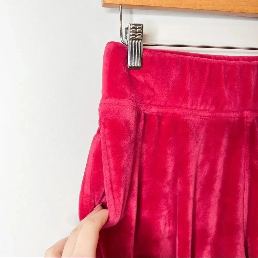 Free People Movement Pink Velvet Jogger Pants